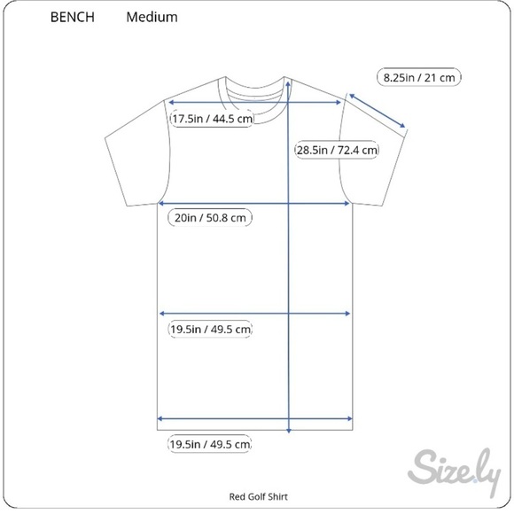 BENCH Men’s Size Medium Red Short Sleeved Preppy Polo Casual Relaxed Gol… - Picture 9 of 9